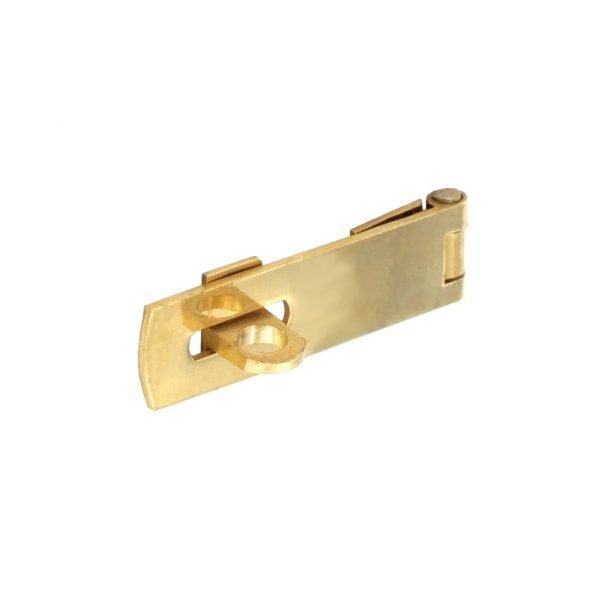 SECURIT S1462 BRASS HASP & STAPLE 50MM