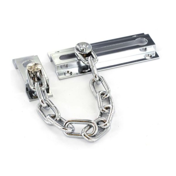 SECURIT S1621 BRASS DOOR CHAIN CHROME 80MM