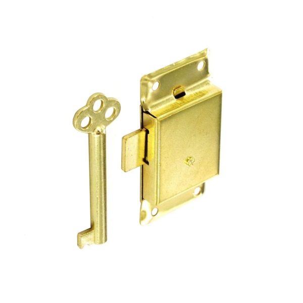 SECURIT S1672 CUPBOARD LOCK 2 KEYED EB 63MM