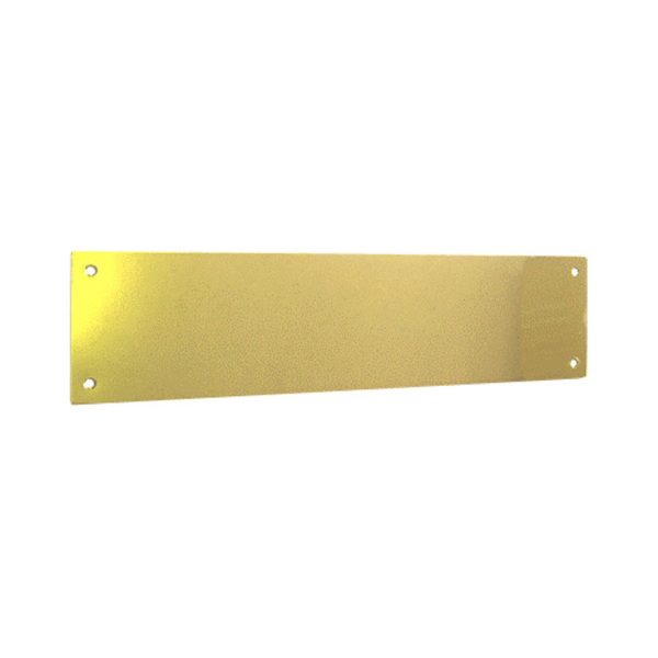 SECURIT S2595 BRASS KICKING PLATE 30 X 6'' 762MM