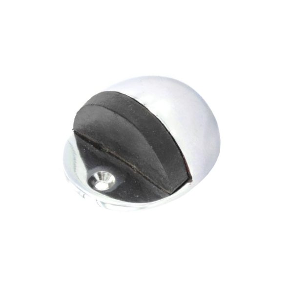 SECURIT S2984 CHROME OVAL DOOR STOP 50MM