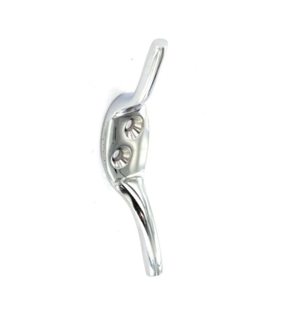 SECURIT S2989 CHROME CLEAT HOOK 75MM