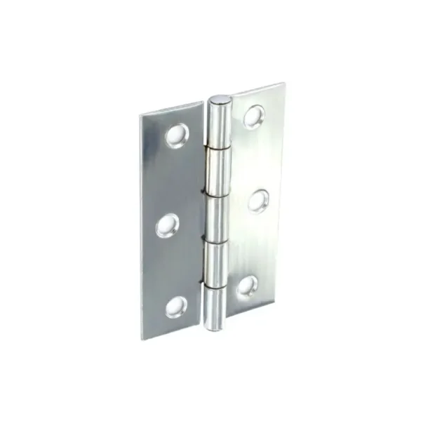 SECURIT S4308 STEEL BUTT HINGES ZINC PLATED 75MM PAIR