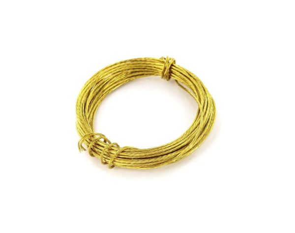 SECURIT S6216 PICTURE WIRE BRASS 3.5M