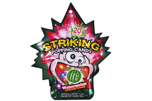 STRIKING POPPING CANDY - WATERMELON