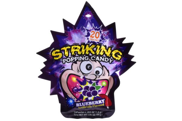 STRIKING POPPING CANDY - BLUEBERRY