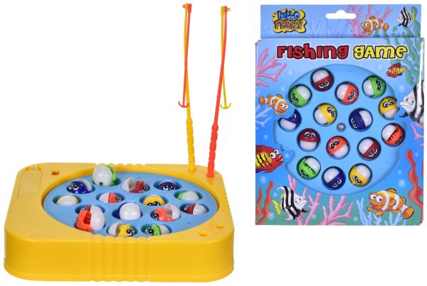 BATTERY OPERATED FISHING GAME IN HANGING