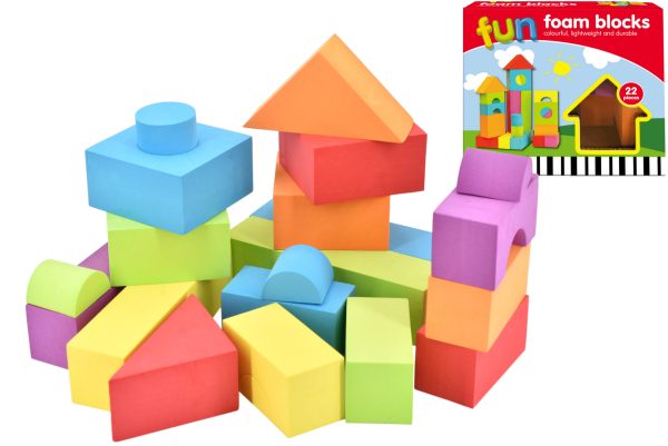 22PC EVA FUN FOAM BLOCKS