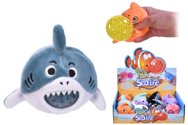 PLUSH JELLY SQUEEZERS - SEA LIFE