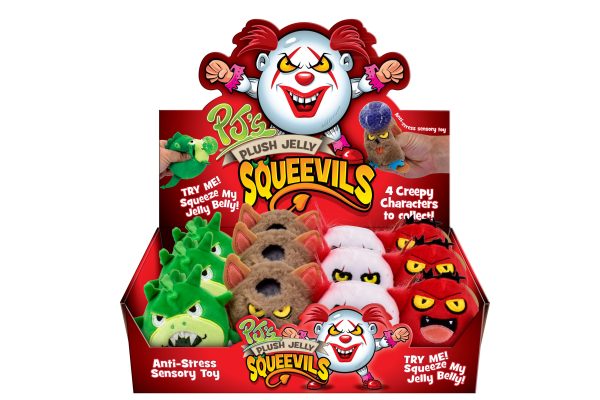 PLUSH JELLY SQUEEZERS - EVIL 1 PC