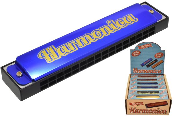 RETRO HARMONICA 16 HOLE