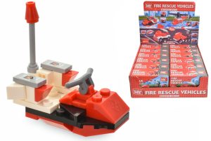 FIRE RESCUE VEHICLE BRICK SETS - 1 PC