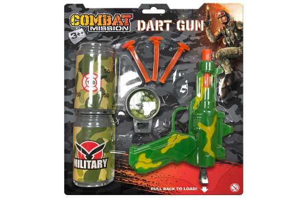 COMBAT MISSION DART GUN PLAYSET