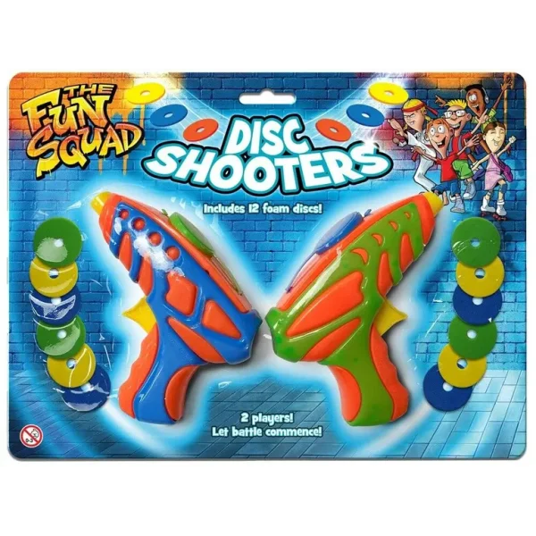 DISC SHOOTERS PLAYSET 2PCS