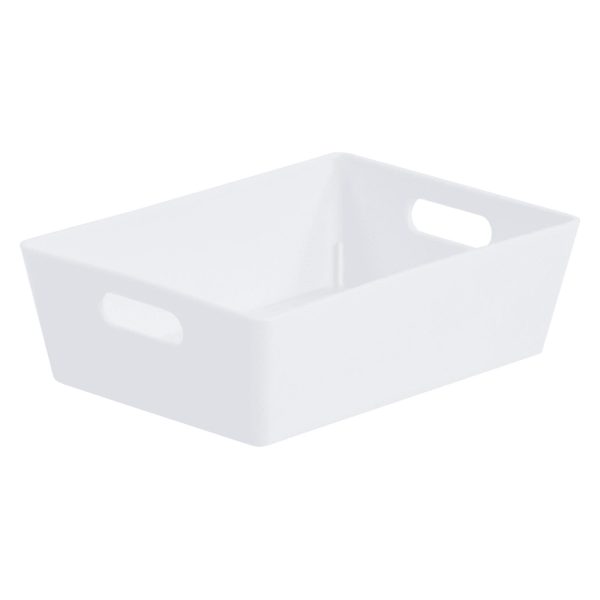 WHAM STUDIO BASKET 3.01 RECTANGULAR ICE WHITE 12 X 16.5X 5CM