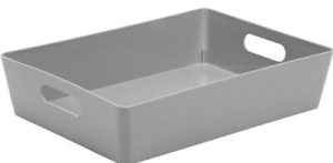 WHAM STUDIO BASKET 5.01 RECTANGULAR COOL GREY