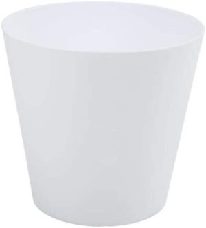 WHAM STUDIO 30CM ROUND PLANTER COVER / WASTE BIN ICE WHITE