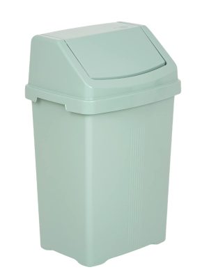 WHAM CASA 25L SWING BIN SILVER SAGE