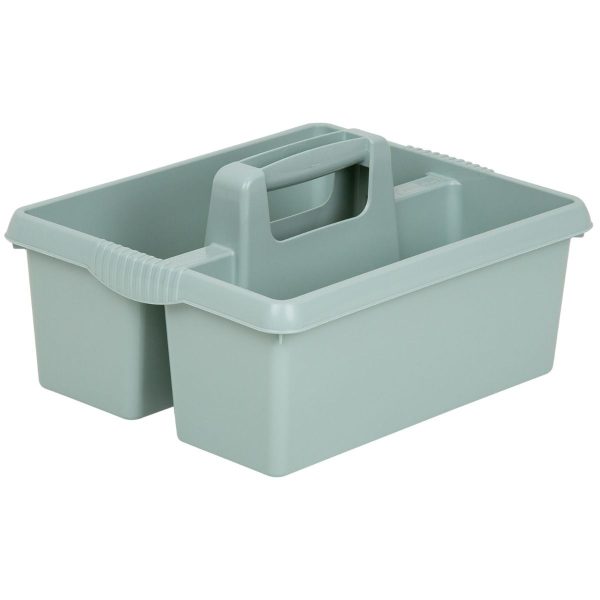 WHAM CASA KITCHEN TIDY/ORGANISER CADDY SILVER SAGE