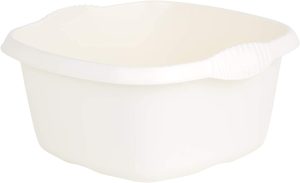 WHAM CASA 32CM SQUARE BOWL SOFT CREAM
