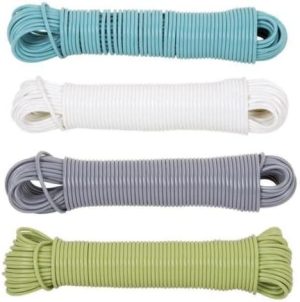 WHAM LAUNDRY 25M STEEL CORE CLOTHESLINE ASSORTED