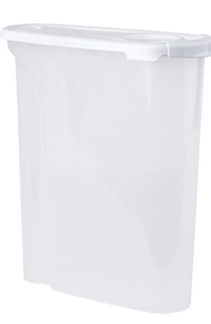 WHAM CUISINE 2.5L CEREAL DISPENSER CONTAINER CLEAR/ICE WHITE