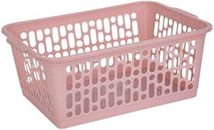 WHAM SINGLE LARGE HANDY BASKET - BLUSH PINK