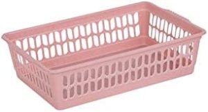 WHAM SINGLE SMALL HANDY BASKET BLUSH PINK