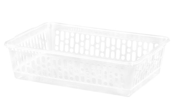 WHAM SINGLE SMALL HANDY BASKET CLEAR