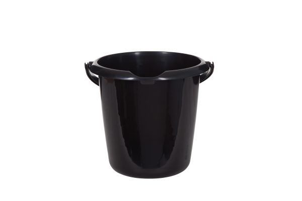 WHITEFURZE 10LT BUCKET BLACK