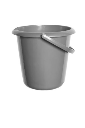WHITEFURZE 10LT BUCKET SILVER