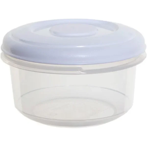 WHITEFURZE 0.25L ROUND FOOD BOX WHITE