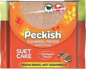PECKISH SQUIRREL PROOF SUET CAKE 300G