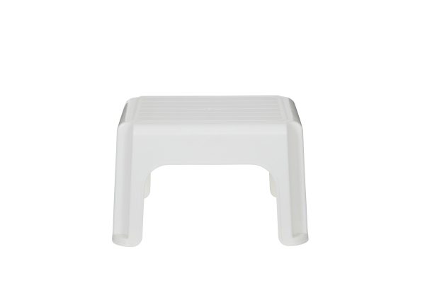 WHITEFURZE 40CM STOOL CRREAM