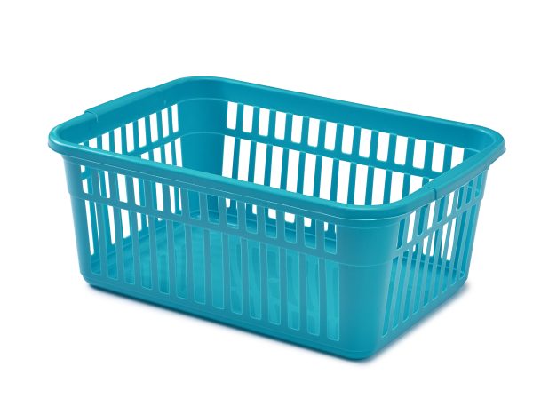 WHITEFURZE 45CM HANDY BASKET TEAL