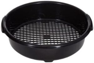 WHITEFURZE GARDEN SIEVE LARGE BLACK