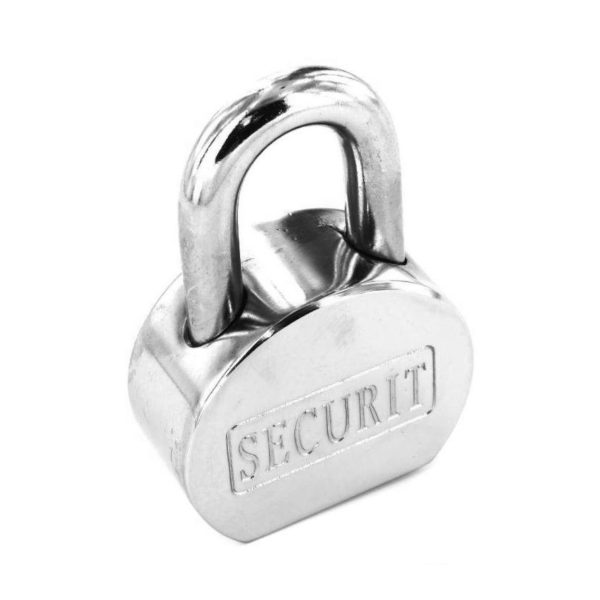 SECURIT S1108 SECURITY PADLOCK CHROME PLATED 65MM