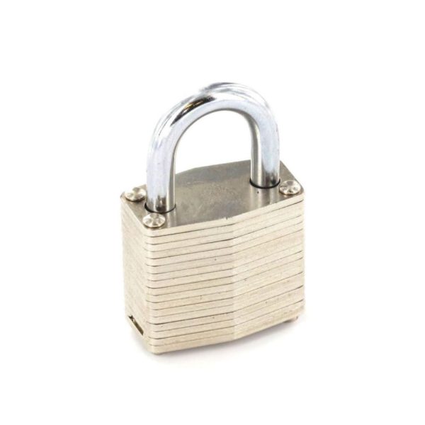 SECURIT S1115 LAMINATED PADLOCK WITH BRASS CYLINDER 40MM