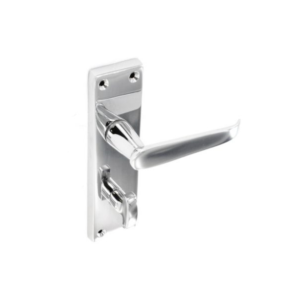 SECURIT S2707 CHROME PLATED FLAT BATH HANDLES 155MM