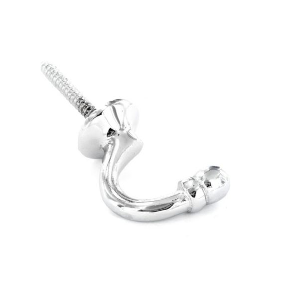 SECURIT S2991 CHROME PLATED BALL END HOOK 40MM