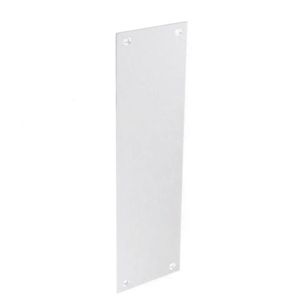 SECURIT S3140 ALU FINGERPLATE SATIN 300MM