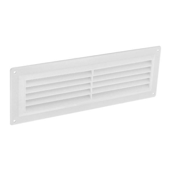 SECURIT S3257 LOUVRE VENT WHITE PLASTIC 9X 3