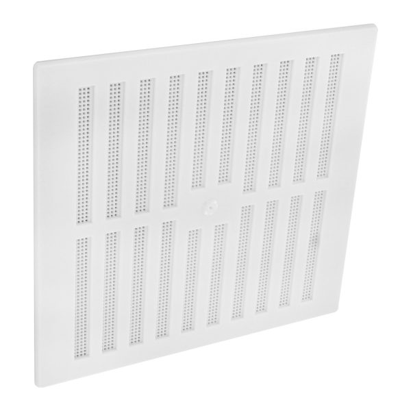 SECURIT S3262 HIT & MISS VENT WHITE PLASTIC 9X9