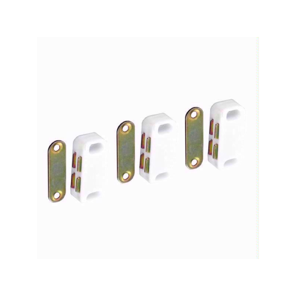 SECURIT S5431 MAGNETIC CATCH WHITE 40MM PACK OF 3