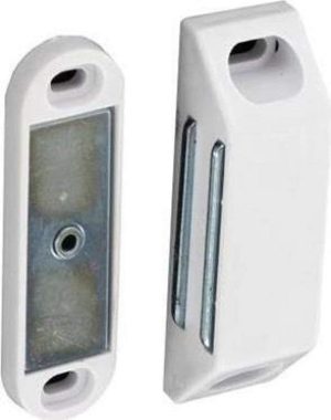 SECURIT S5433 HEAVY MAGNETIC CATCH WHITE 60MM