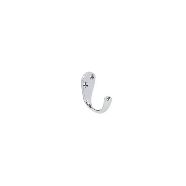 SECURIT S6108 COAT HOOK CHROME PLATED 50MM