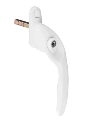 SECURIT S9521 RH ESPAG LOCK WINDOW HANDLE WHITE
