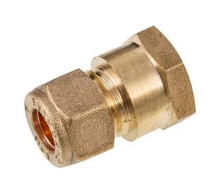 SECURPLUMB U9798 COMPRESSION COUPLING CXFI 15MMX1/2
