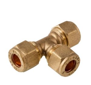 SECURPLUMB U9814 COMPRESSION EQUAL TEE CXCXC 22MM