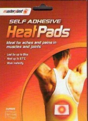 MASTERPLAST HEAT PADS - SELF ADHESIVE PACK OF 2